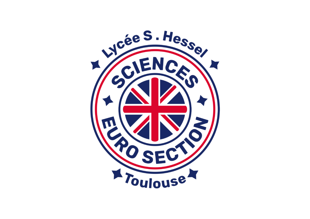 Logo section euro anglais-sciences lycée Stéphane Hessel